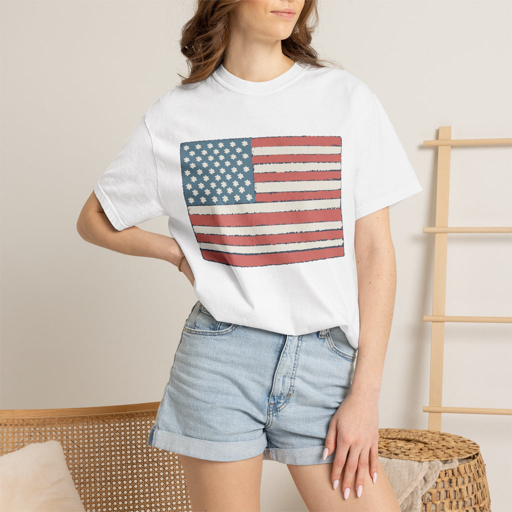 Vintage American Flag T-Shirt